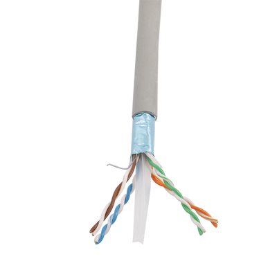 DES CU-ftp-Katzen-6 Netz-Kabel 100Ohms 24AWG 0.5mm Ethernet-Kabel-305m der Kategorien-6