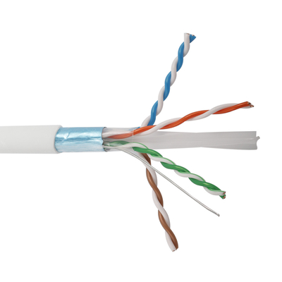 23AWG 0.57mm Kabel ftp Cat6 Gigabit Ethernet