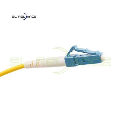 FASER-Optikverbindungskabel-PVC Lszh Lc Os2 9/125um Simplexzum Lc-Faser-Pullover