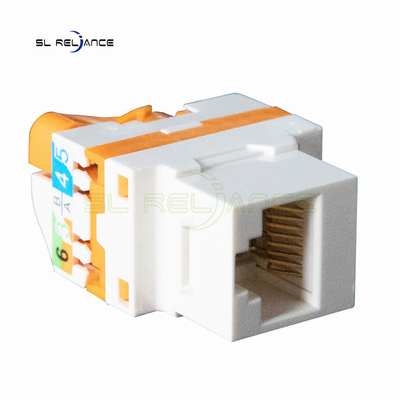 CER ROHS UTP Cat6a Trapezfehlerkoppler drehen kurzes Trapezfehlerverbindungsstück Rj45